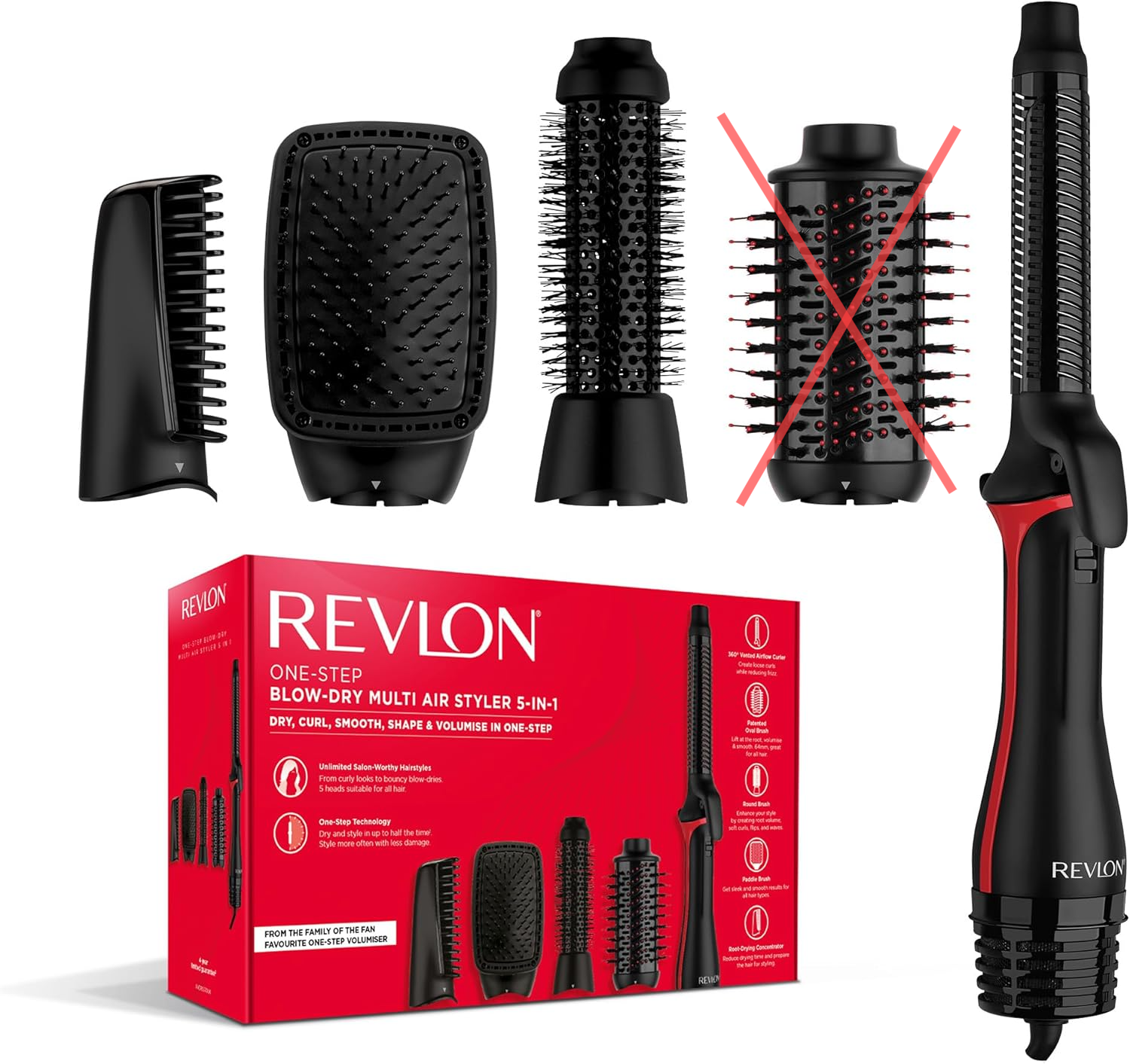 LOKÓWKO-SUSZARKA REVLON ONE STEP BLOW DRY 5 W 1 RVDR5370E