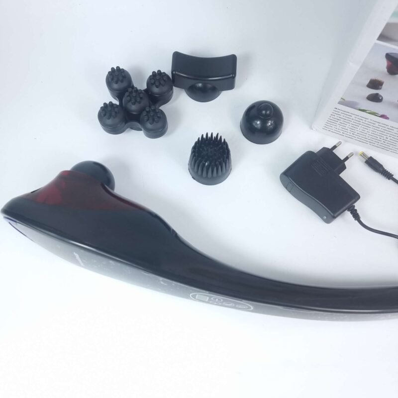 Masażer ciała ręczny bezprzewodowy z podczerwienią i końcówkami InnovaGoods - obrazek 7