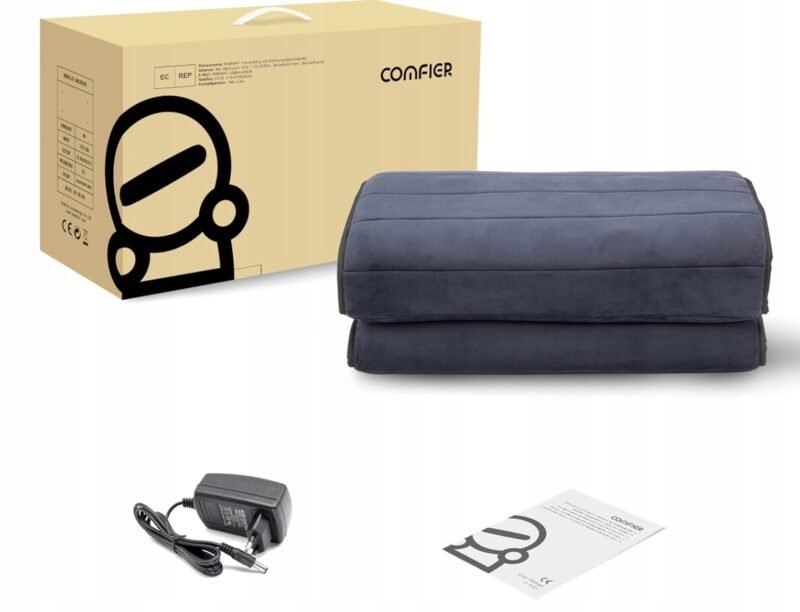 Mata masująca Comfier CF-3603U z podgrzewaniem i funkcją wibracji - obrazek 4