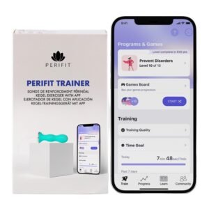 Trenażer mięśni kegla Perifit Care Ćwiczenie dna miednicy z aplikacją